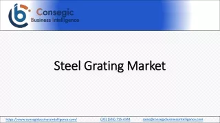 Steel Grating Market Dynamic, Uses, Future Prospect, Forecast & Trends By 2023-2