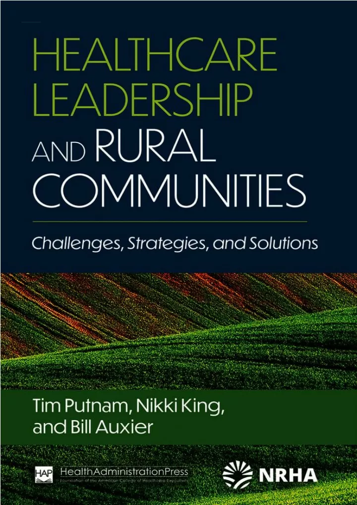 healthcare leadership and rural communities