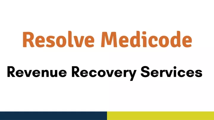 resolve medicode