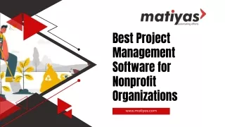 Best Project Management Software for Nonprofit Organizations | Matiyas