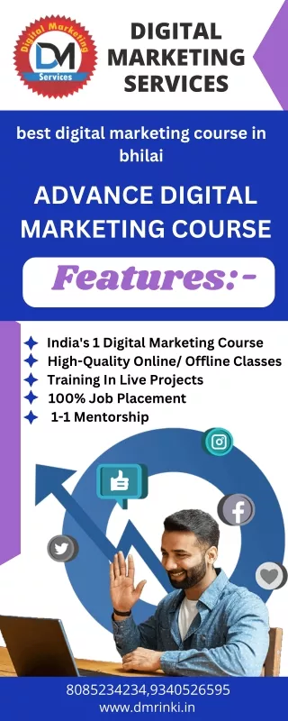 best digital marketing course in bhilai