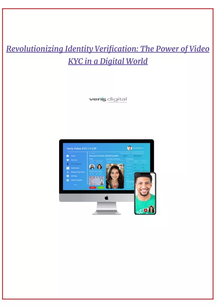 revolutionizing identity verification the power