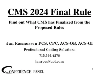 Decoding the Impact: CMS Physician Final Rules in 2024