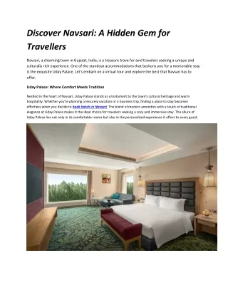 discover navsari a hidden gem for travellers