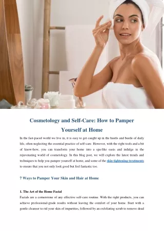Cosmetology_and_Self_Care_How_to_Pamper_Yourself_at_Home