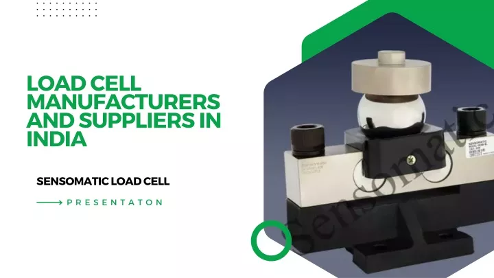 load cell manufacturers and suppliers in india