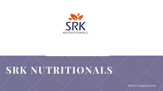 Manufacturer Of Dietary Supplements