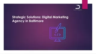 Strategic Solutions Digital Marketing Agency in Baltimore