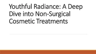 youthful radiance a deep dive into non surgical cosmetic treatments