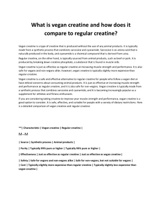 What-is-vegan-creatine-and-how-does-it-compare-to-regular-creatine