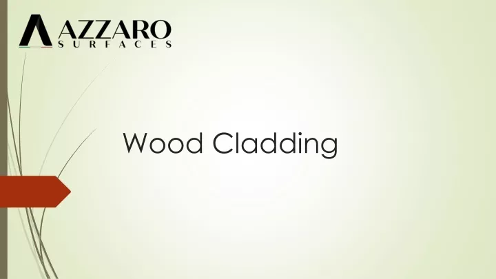 wood cladding