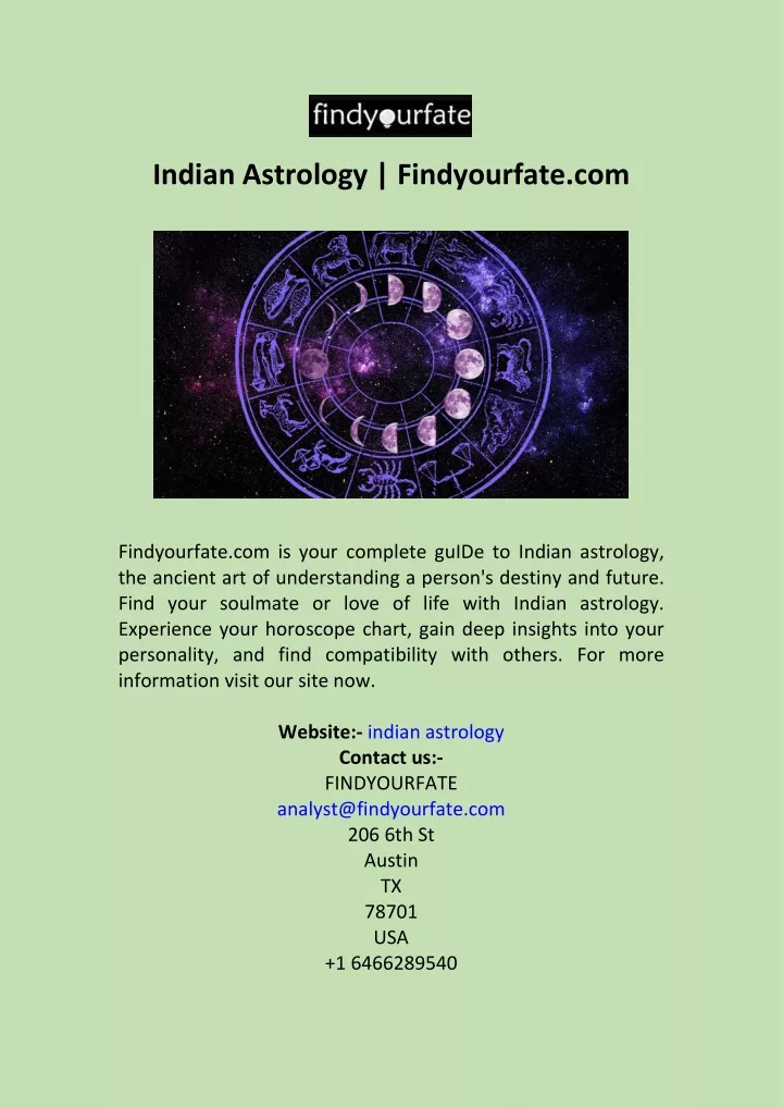 indian astrology findyourfate com