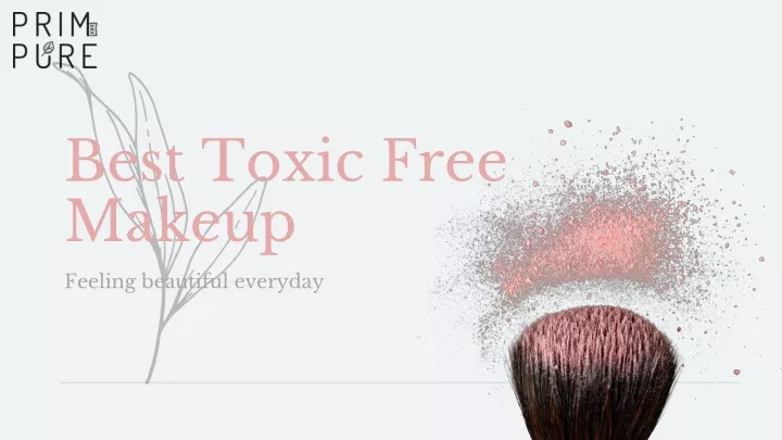 best toxic free makeup