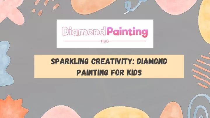 sparkling creativity diamond painting for kids