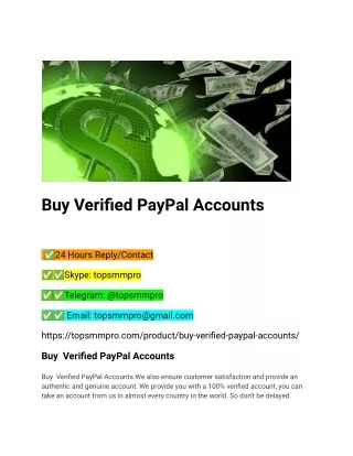 Buy Verified PayPal Accounts (2)