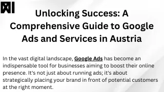 unlocking success a comprehensive guide to google