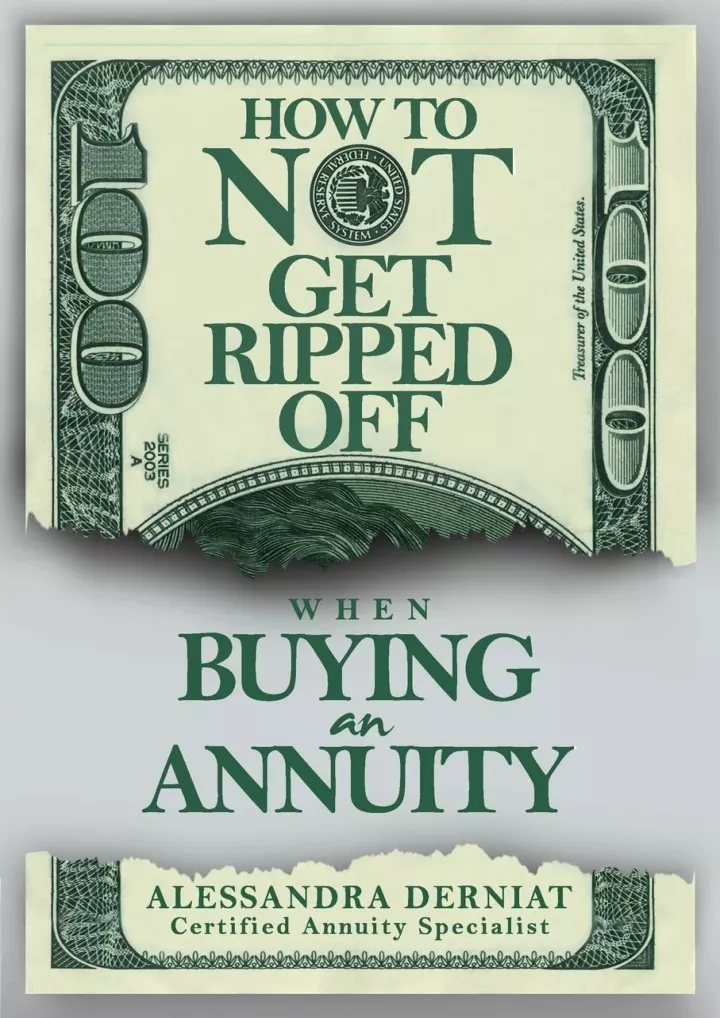 pdf read online how to not get ripped off when