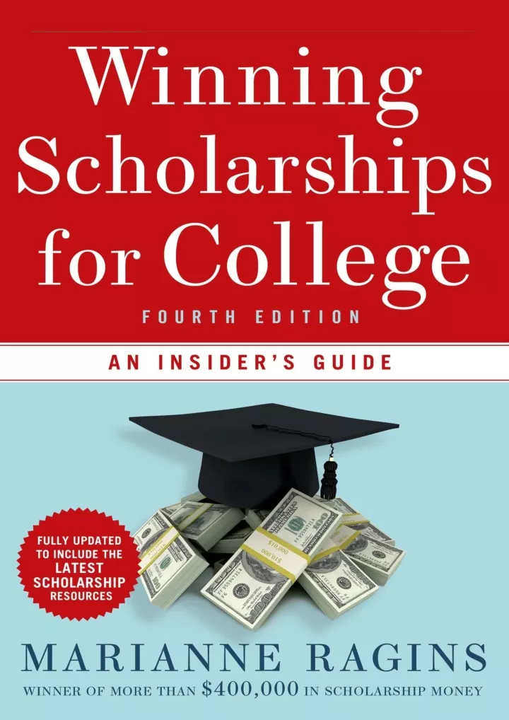 pdf read winning scholarships for college fourth