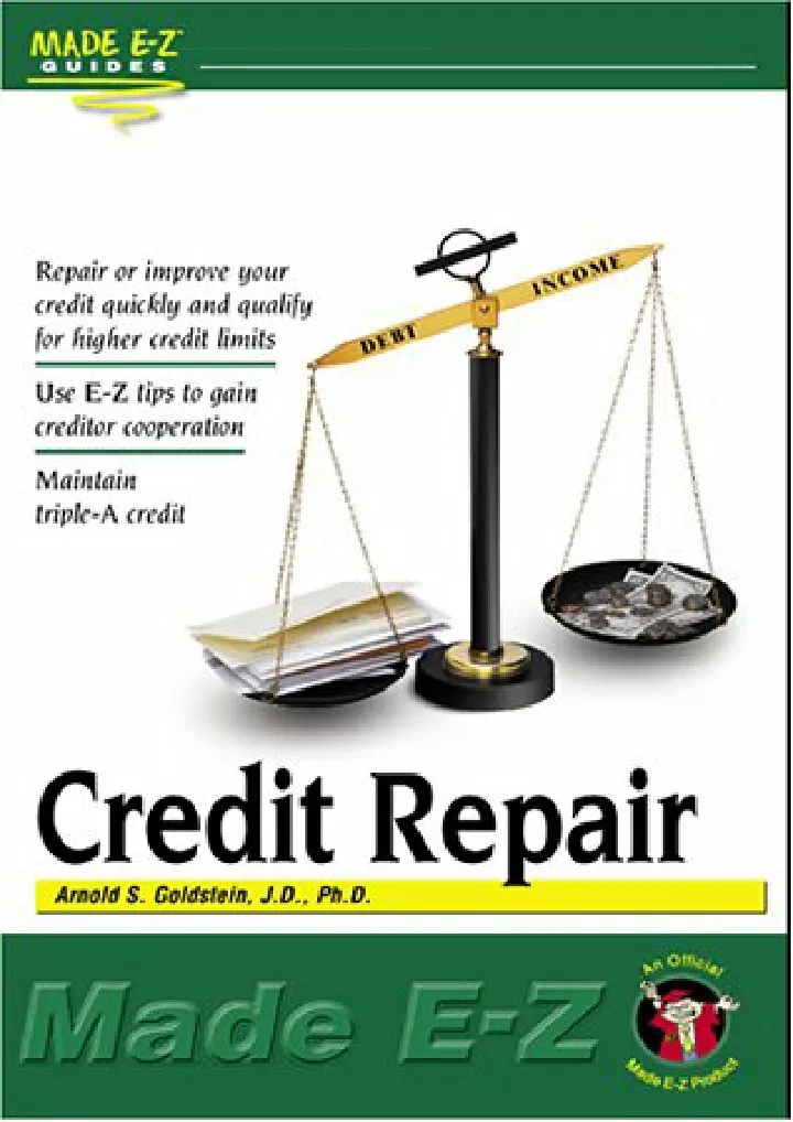 pdf credit repair download pdf read pdf credit