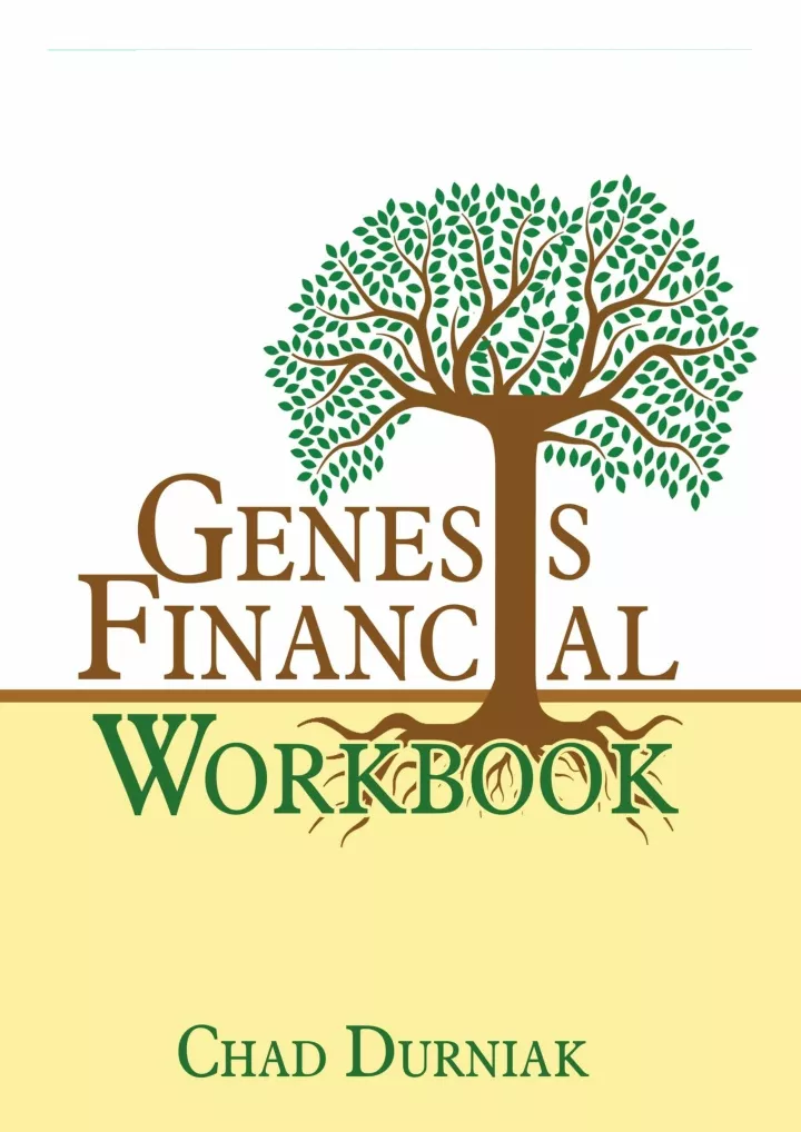 pdf read download genesis financial workbook