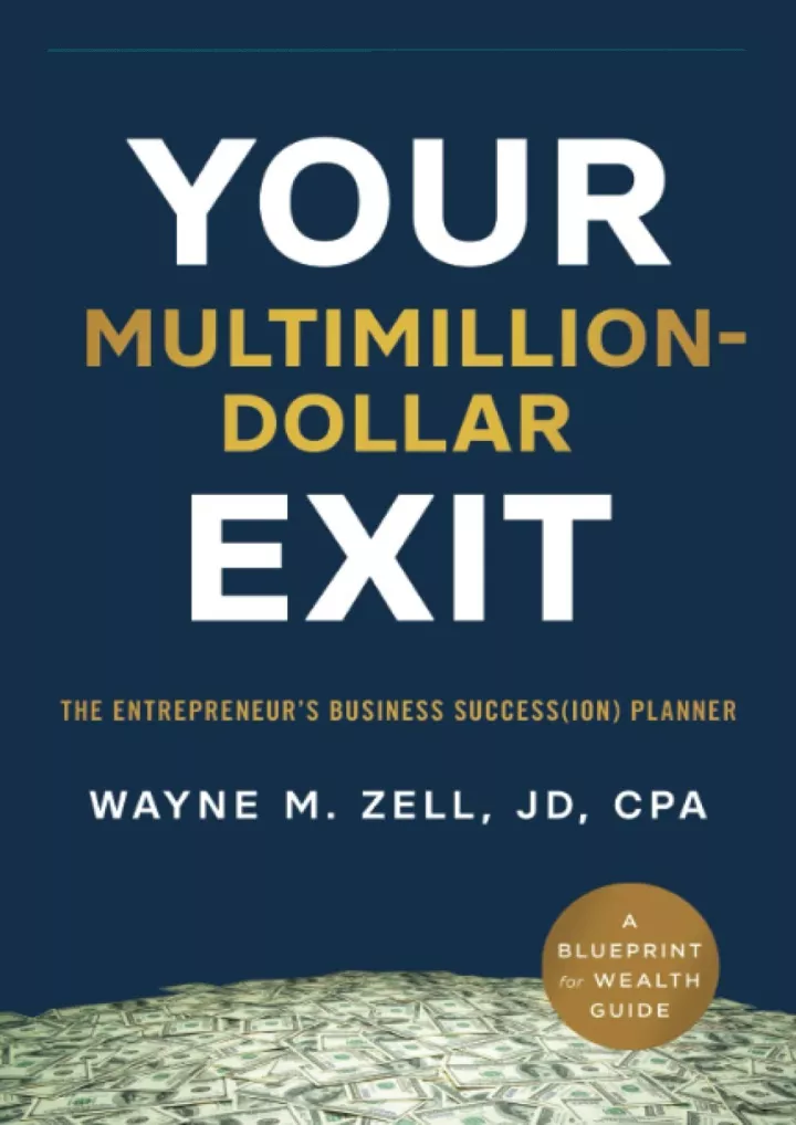 pdf download your multimillion dollar exit