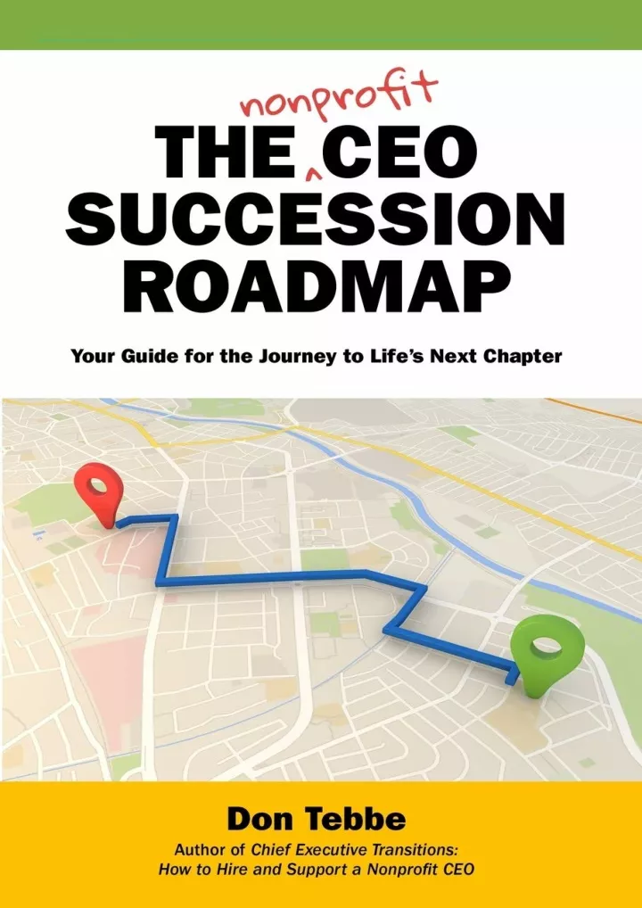 pdf read online the nonprofit ceo succession