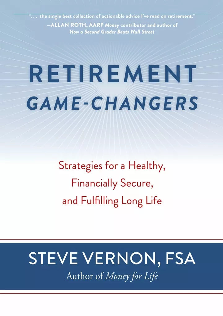 read download retirement game changers strategies