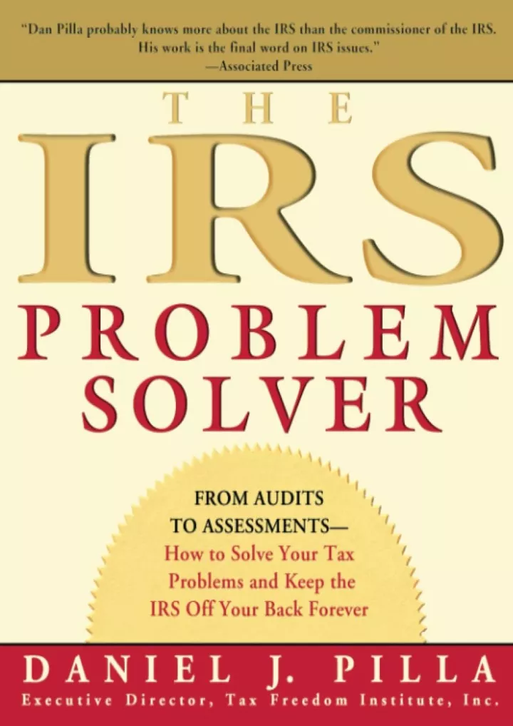 read pdf irs prob solver download pdf read read