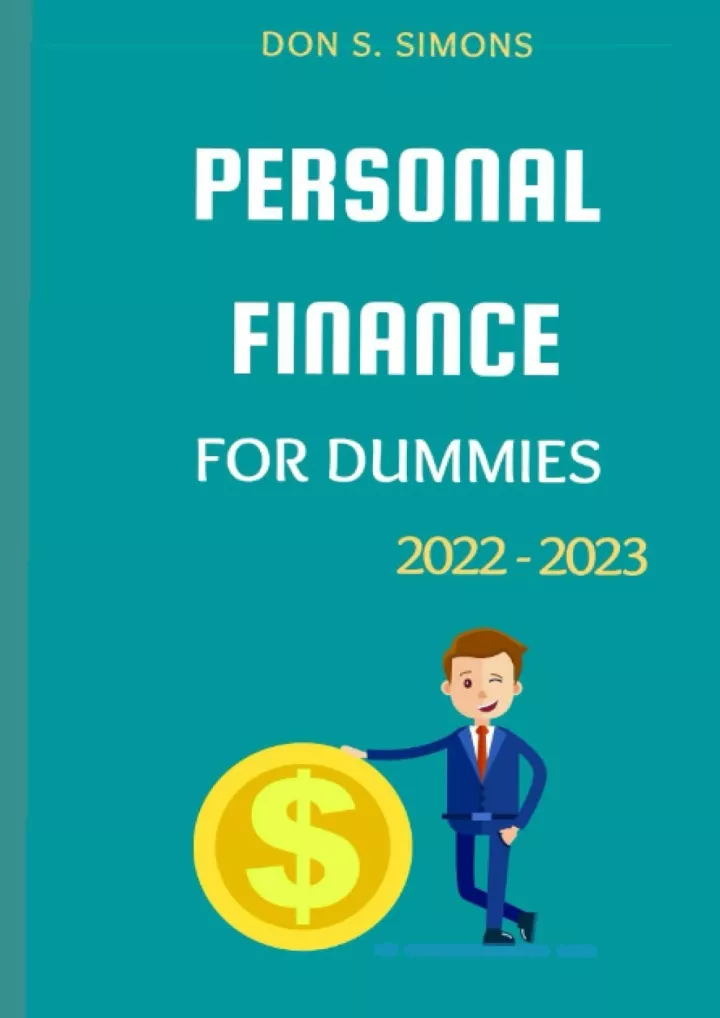 pdf read download personal finance for dummies