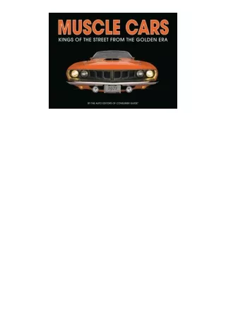 ✔️download⚡️ book (pdf) Muscle Cars Kings of the Street From the Golden Era for