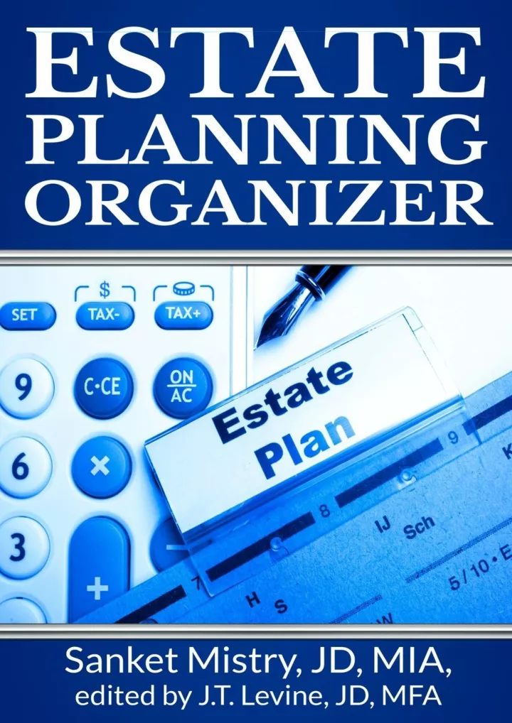 pdf download estate planning organizer legal self