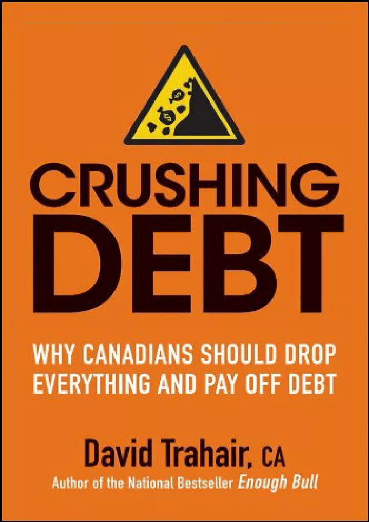 download pdf crushing debt why canadians should