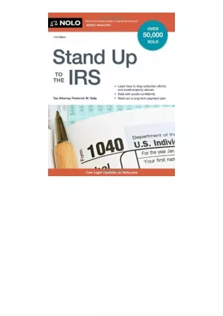 ❤️get (⚡️pdf⚡️) download Stand Up to the IRS for android
