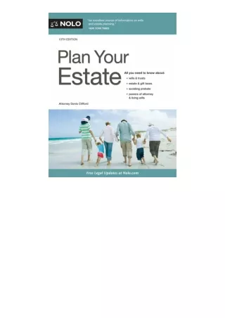 [READ]⚡PDF✔ Plan Your Estate for android