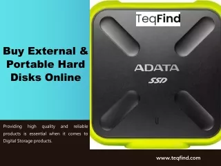 Buy External & Portable Hard Disks Online