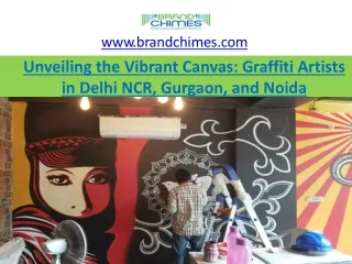 Unveiling the Vibrant Canvas - Graffiti Artists in Delhi NCR, Gurgaon, And Noida
