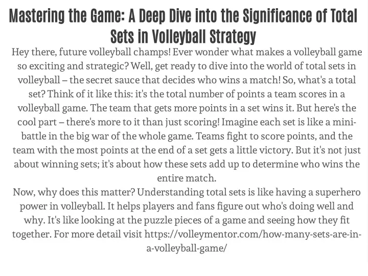 mastering the game a deep dive into