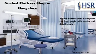 Air-bed Mattress shop in Bangalore