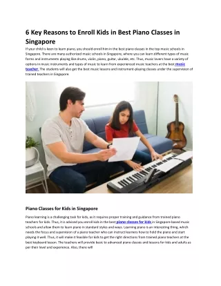 6-Key-Reasons-to-Enroll-Kids-in-Best-Piano-Classes-in-Singapore