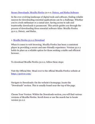 secure downloads mozilla firefox 52 0 2 dxtory