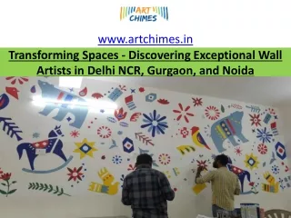 Transforming Spaces - Discovering Exceptional Wall Artists in Delhi NCR, Gurgaon