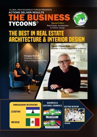 The Business Tycoons (June-2023) - Best in Real Estate & Interior Magazine