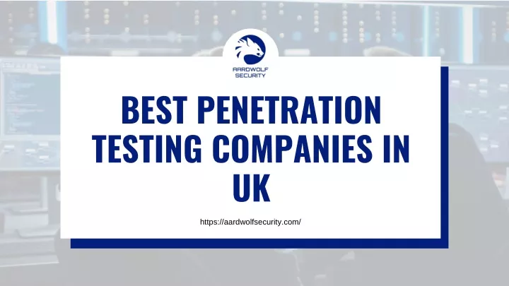 best penetration testing companies in uk