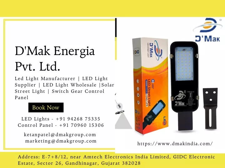 d mak energia pvt ltd led light manufacturer