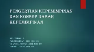 Kel 1_Kepemimpinan