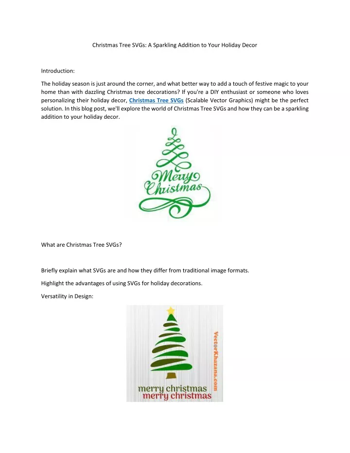 christmas tree svgs a sparkling addition to your