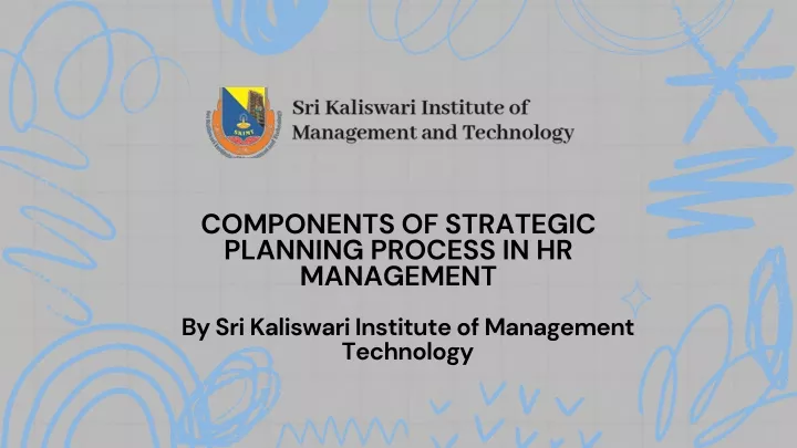 components of strategic planning process