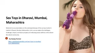 Sex toys in Dharavi Mumbai-Unlock Pleasure, Embrace Passion