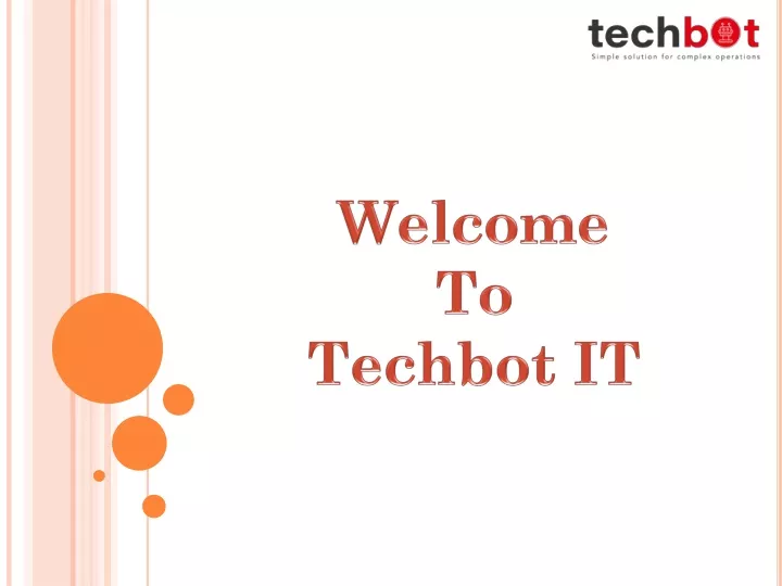 welcome to techbot it