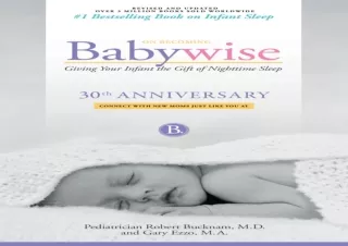 PDF On Becoming Babywise